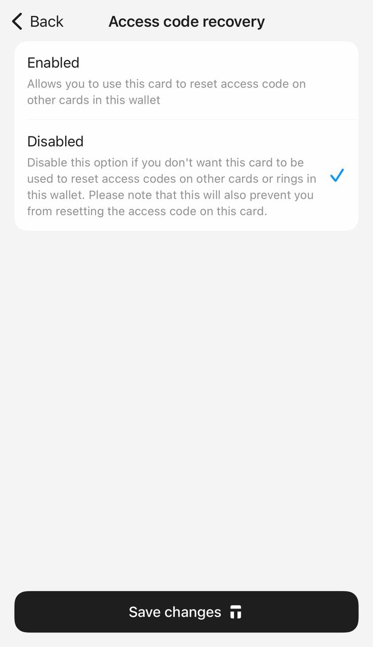 How to Disable Access Code Recovery in Tangem Wallet-2.jpg